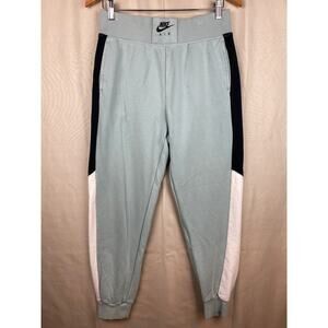 Nike Air CV8573-366 Sportswear Fleece Jogger Pants Women’s Sz Medium Mint/Black